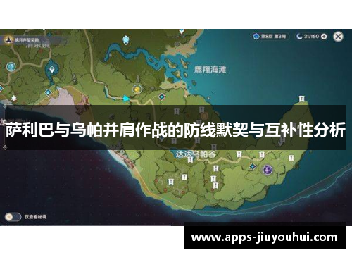 萨利巴与乌帕并肩作战的防线默契与互补性分析